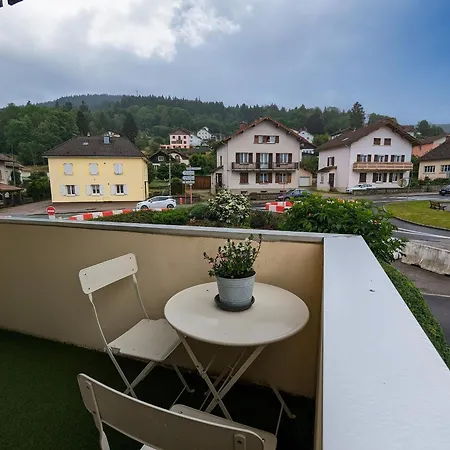Apartment Chaleureux Avec Garage & Balcon Au Coeur De Gerardmer, Proche & Pistes - Fr-1-589-338