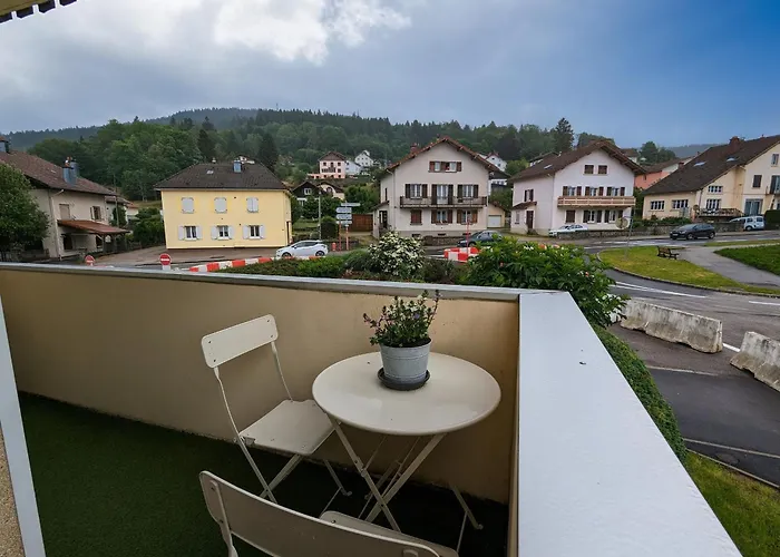 Apartment Chaleureux Avec Garage & Balcon Au Coeur De Gerardmer, Proche & Pistes - Fr-1-589-338