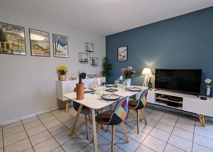 Apartment Chaleureux Avec Garage & Balcon Au Coeur De Gerardmer, Proche & Pistes - Fr-1-589-338 Gerardmer