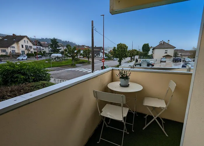 Chaleureux Avec Garage & Balcon Au Coeur De Gerardmer, Proche & Pistes - Fr-1-589-338 Apartment