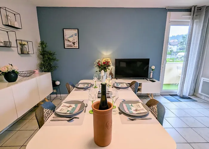 Chaleureux Avec Garage & Balcon Au Coeur De Gerardmer, Proche & Pistes - Fr-1-589-338 Apartment Gérardmer