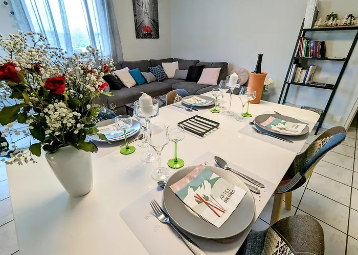 Apartment Chaleureux Avec Garage & Balcon Au Coeur De Gerardmer, Proche & Pistes - Fr-1-589-338 *